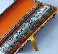 威海市书画装裱案例